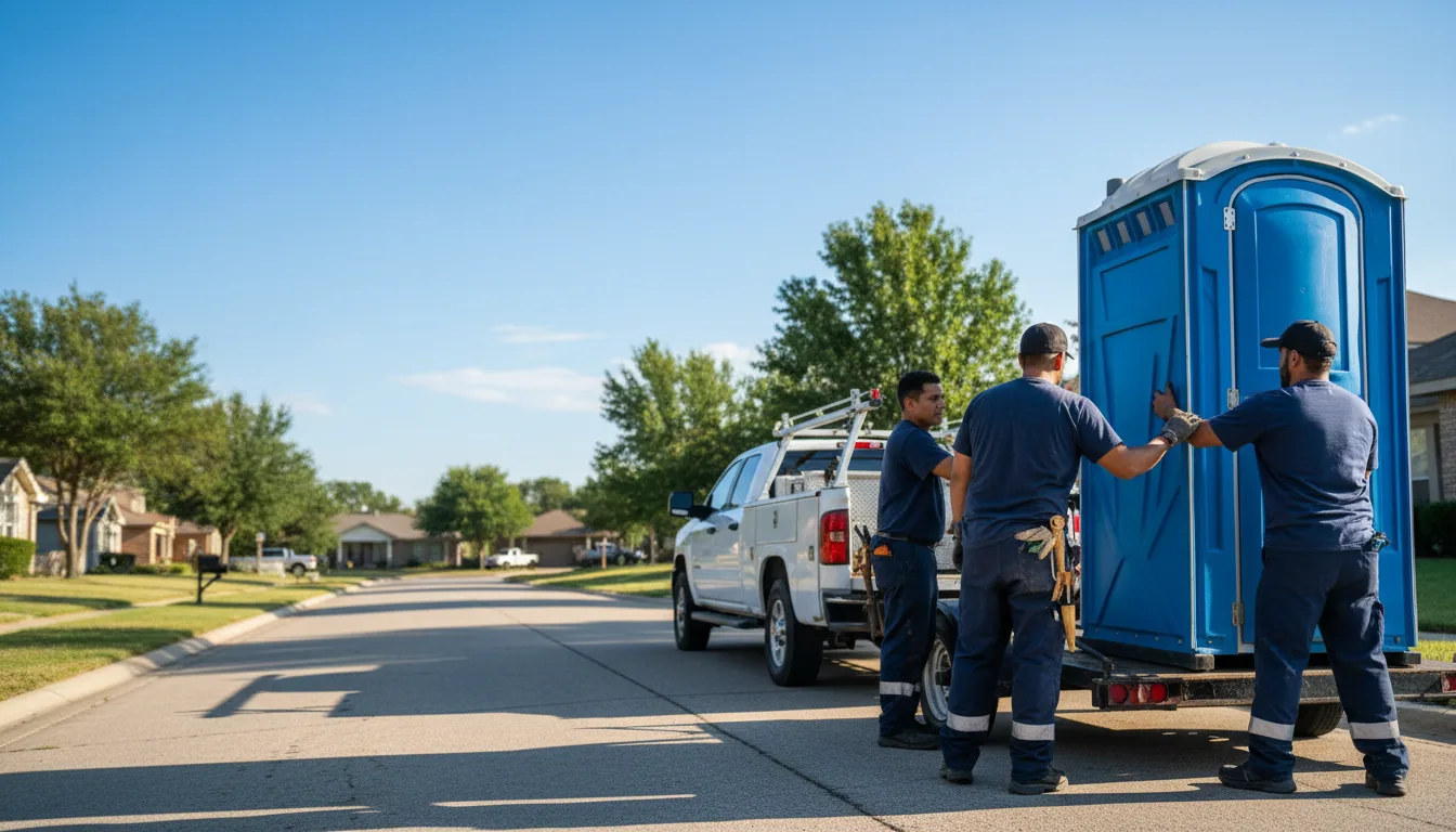 Portable Toilet Rental in Decker, MI near me